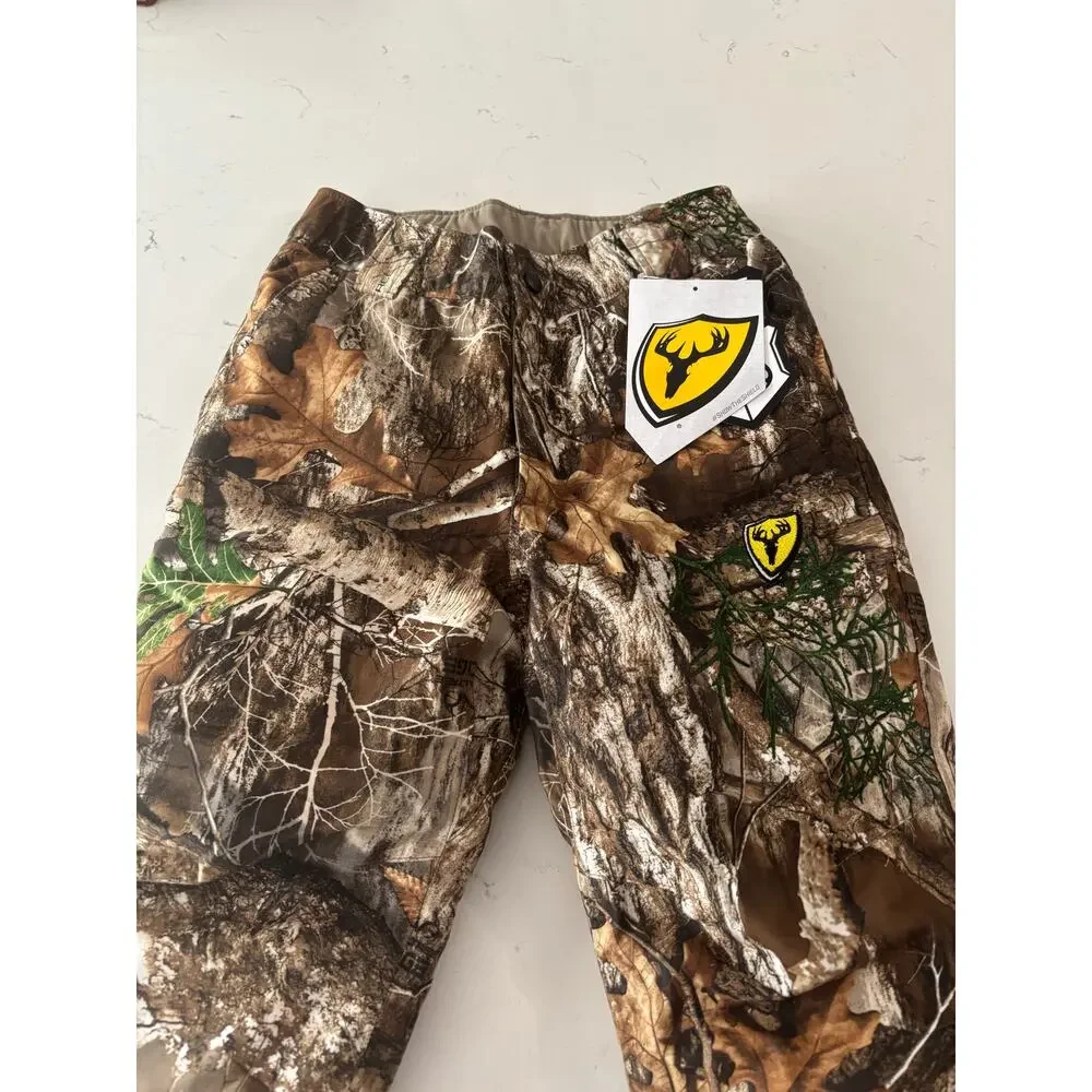 NWT Blocker Outdoors Shield Drencher Pants Sz M boys Realtree camouflage wtrprf - Picture 5 of 10